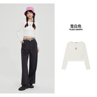 Meters bonwe 美特斯邦威 女士T恤 205977-506405