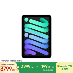 苹果 Apple iPad mini 7 2024款 平板电脑（A17 Pro、128GB、WLAN版、深空灰色）
