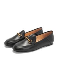 他她 女士低跟乐福鞋 FLC22AM9 黑色