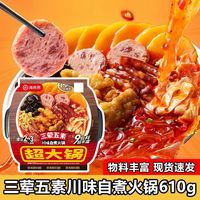 海底捞 自煮超大火锅三荤五素麻辣烫610g冒菜即食免煮速食方便