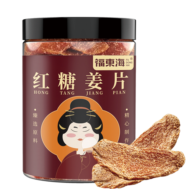 福東海 福东海红糖姜片一罐200g（开罐即食）