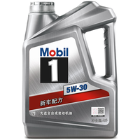 Mobil 美孚 一号系列 5W-30 SN PLUS级 全合成机油 4L