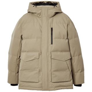 今日必买：杰克琼斯 新款极寒蓄热内里防泼水羽绒服 209g充绒 E11卡其色