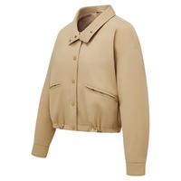 波司登巴恩风25秋季女短款羽绒服复古小个子外套时尚保暖立领