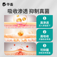 华畜 huaxu 狗藓猫藓专用药皮肤病皮癣皮肤病外用药真菌感染猫黑下巴BD 1支/1盒