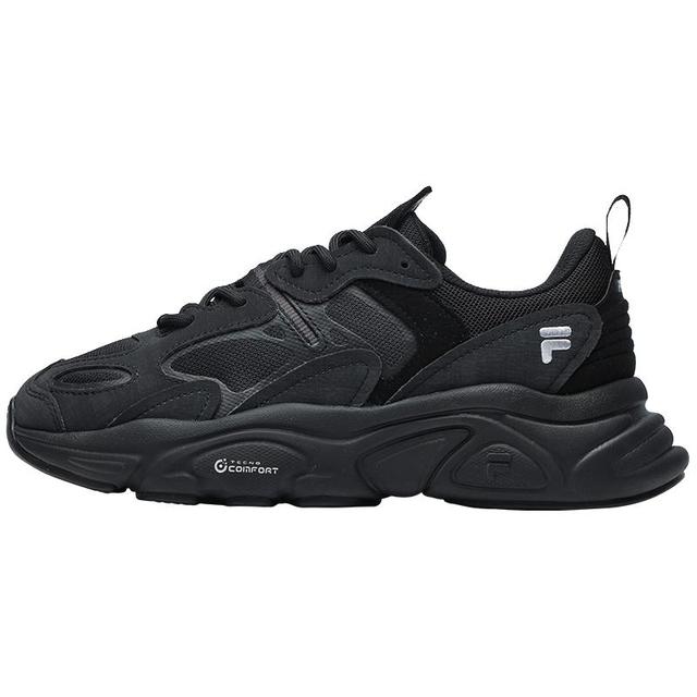 FILA 火星2代|FILA斐乐老爹鞋跑步鞋男士休闲鞋女鞋运动鞋子黑色男鞋（多配色可选）