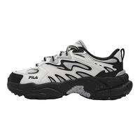 FILA 斐乐女鞋FERN摩登运动鞋杨幂同款2024冬蕨草鞋休闲鞋老爹鞋 雪白/藕灰-SV 35.5