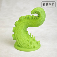 2025新款核污染章鱼触手支架 办公室创意手机支架克苏鲁脚magsafe 新芽绿