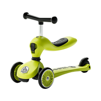 酷骑 小绿车V2溜娃神器多功能滑板车 V2 酷骑绿