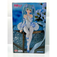 Furyu 初音未来 粉蝶花精灵 蓝色花仙子坐姿 手办