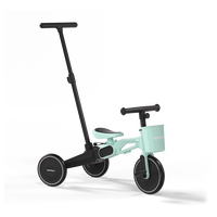 Bebehoo T1儿童多功能三轮车 青瓷绿