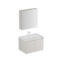 JOMOO 九牧 浴室柜陶瓷一体盆卫生间洗脸盆柜洗手盆组合卫浴洗漱台组合A2736 80