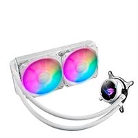 玩家国度 ROG Strix LC II 240 ARGB白色版一体式水冷CPU散热器