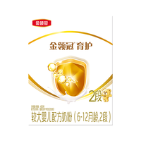 伊利金领冠育护2段【5倍DHA好脑力】较大婴儿奶粉(6-12个月)400g 2段 金领冠育护 400g 1盒