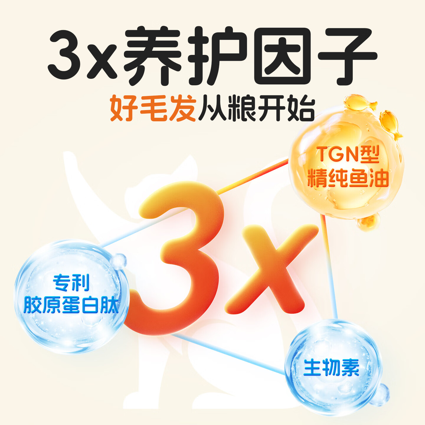  LOVE AROUND/爱立方 美毛 猫冻干  240g+300g+*2