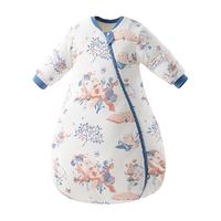 贝肽斯 婴儿睡袋秋冬新生儿童恒温防惊跳宝宝一体式防踢被