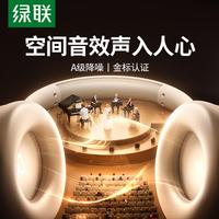  UGREEN/绿联 AI通话降噪 蓝牙耳机+理线带  【星琼黑套餐】 Max5c*1+理线带*3