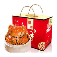 仲秋大闸蟹鲜活螃蟹全母蟹2.8-3.1两8只精品河蟹礼盒