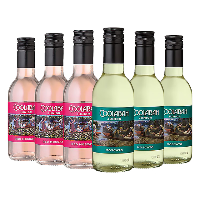 Moscato d' Asti 星空莫斯卡托 考拉八 甜白桃红葡萄酒组合 187*6