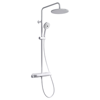 DURAVIT(杜拉维特)淋浴花洒套装 平台式花洒 智感恒温淋浴系统三出水