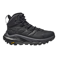 HOKA ONE ONE【李现同款】男款冬季卡哈2防水中帮徒步鞋KAHA 2 GTX户外 黑色/黑色 42