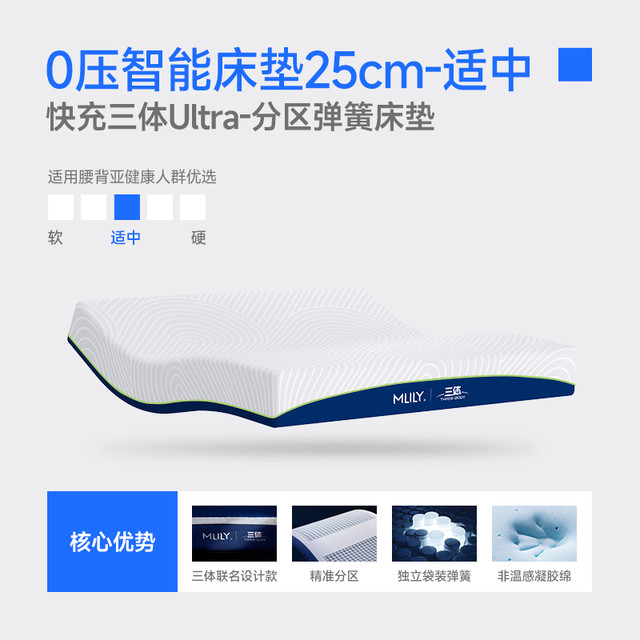 MLILY 多功能 电动床垫