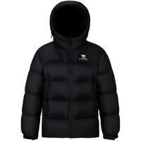 骆驼 火山羽绒服2.0机能版秋冬连帽加绒加厚外套男M15CAEC058 C058 幻影黑 2XL