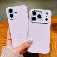 斯幻柯适用苹果17pro手机壳iPhone17手机壳苹果17promax手机壳iPhone17手机壳液态硅胶肤感壳全包保护套  兰迪紫（赠钢化膜） iphone17pro（赠钢化膜）