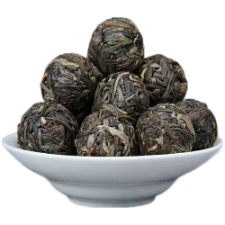 勐洛小寨 普洱茶生茶龙珠云南易武茶区2022年小沱茶袋装 精选原料易武龙珠 250g