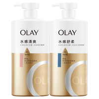 OLAY 香氛香味持久留香 沐浴露套装  抹茶+洋甘菊 730ml+730ml
