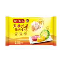 湾仔码头 玉米蔬菜猪肉水饺 720g