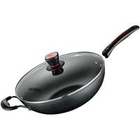 ASD 爱仕达 JX8334E 炒锅(34cm、无涂层、精铁)