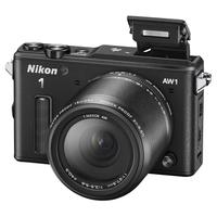 Nikon 尼康 1 AW1 1英寸CMOS传感器 微单相机 黑色 AW 11-27.5mm F3.5 变焦镜头 单头套机