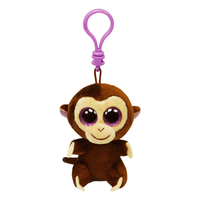 儿童毛绒挂件钥匙扣棕猴可可纳特挂饰36501安抚陪伴