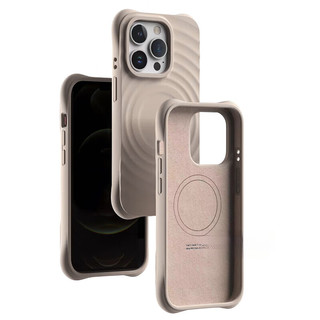 CASETIFYcasetify【磁吸波漾硅胶壳】iphone17适用16苹果15promax手机壳 磁吸【波漾古董白】 苹果14/13