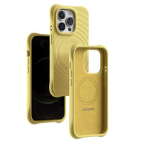 CASETIFYcasetify【磁吸波漾硅胶壳】iphone17适用16苹果15promax手机壳 磁吸【波漾郁金香黄波漾】 苹果15pro