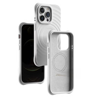 CASETIFYcasetify【磁吸波漾硅胶壳】iphone17适用16苹果15promax手机壳 磁吸【波漾古董白】 苹果14/13