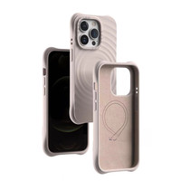 CASETIFYcasetify【磁吸波漾硅胶壳】iphone17适用16苹果15promax手机壳 磁吸【波漾灰粉】 苹果 13pro