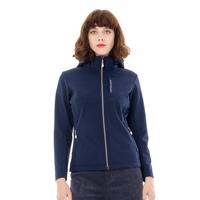 揽胜天下 SUMMITGLORY 2025秋冬软壳衣女加绒保暖可脱卸帽户外休闲夹克外套运动外套