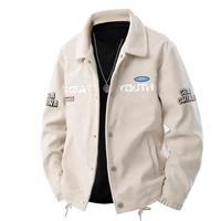 CBA 男款复古灯芯绒运动夹克