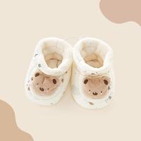 麦拉贝拉 molobalo Molo&Balo 25冬新款婴幼儿棉鞋立体玩偶防寒男女宝宝步前鞋