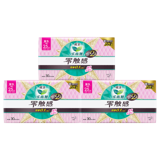  Laurier/乐而雅 零触感 卫生巾  25cm*90片 25cm