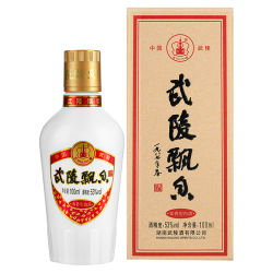 武陵酒 飘香小酒 尝鲜品鉴酱香型白酒 53度 100mL 1瓶