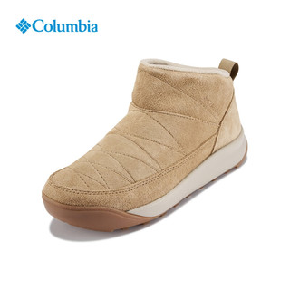 Columbia哥伦比亚户外25秋冬女拒水抓地缓震银点雪地靴BL4141 220驼色 39 (25cm)