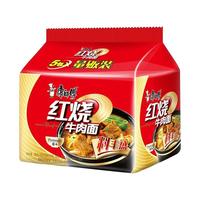 康师傅 红烧牛肉面 106g*5袋