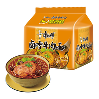 康师傅 卤香牛肉面 92g*5包