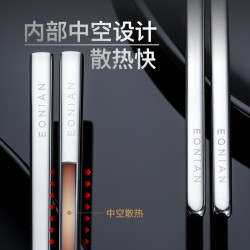 悠家良品 德式316不锈钢筷子10双装