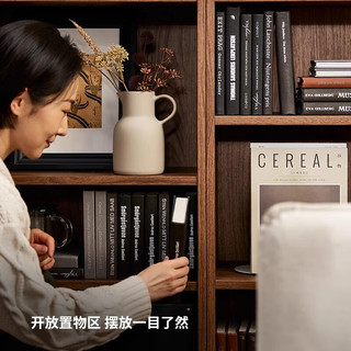 宜家（IKEA）BILLY毕利书架置物柜收纳柜收纳储物展示柜落地客厅分层 【书架+边桌】 80x106cm