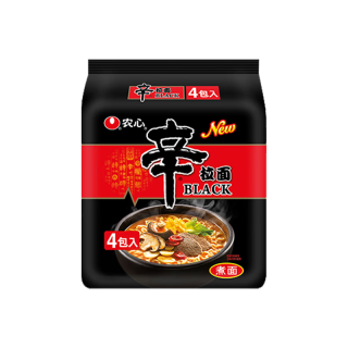 88VIP：农心 辛拉面black豚骨拉面方便面泡面