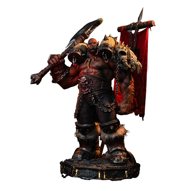 【定金】Blizzard魔兽世界加尔鲁什地狱咆哮1/3全身雕像运费到付